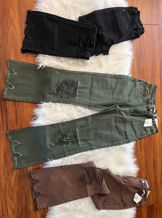 Bentley Cropped Vintage Denim