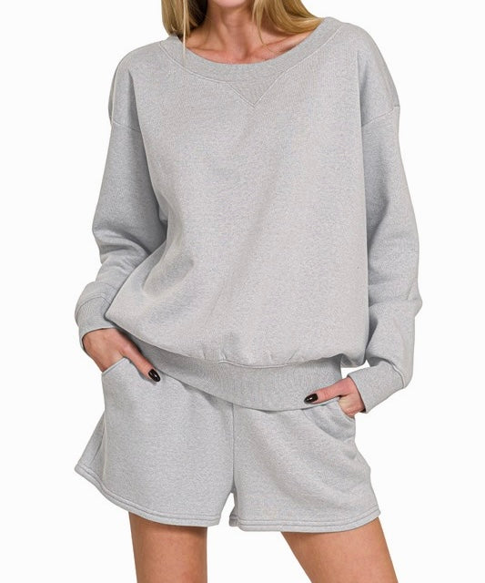 Calm Intentions Boat Neck Set