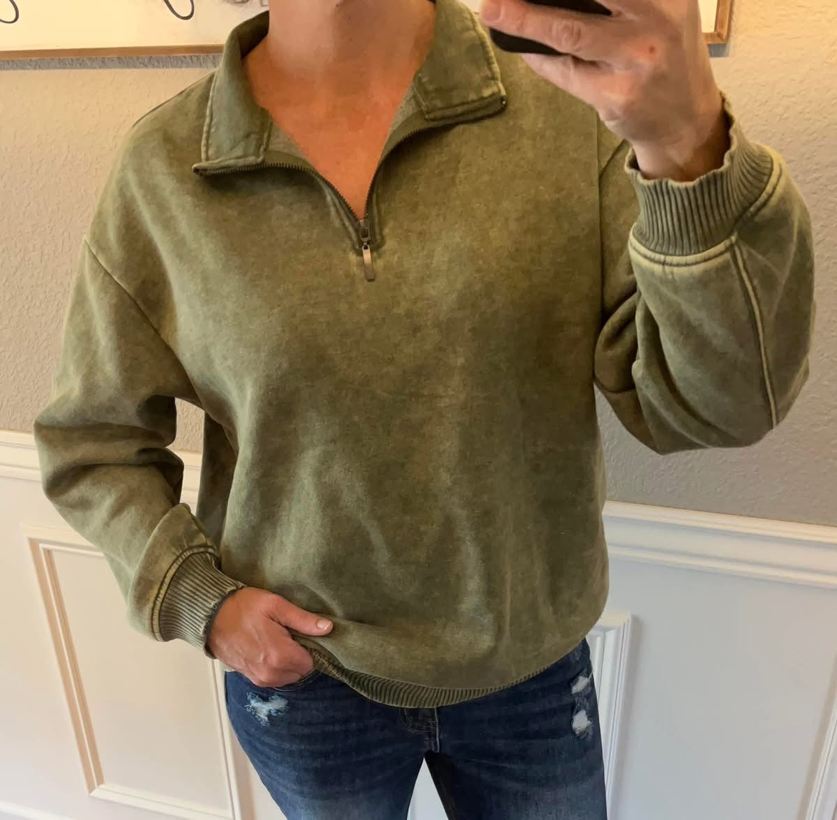 Unhinged Zip-up