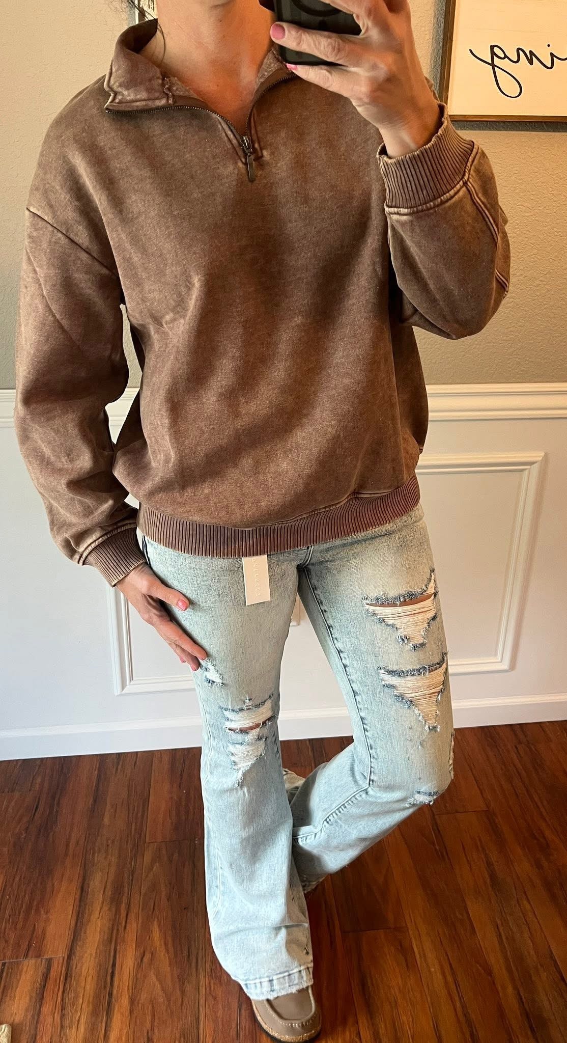 Unhinged Zip-up