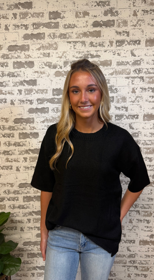 The Daily Black Sweater
