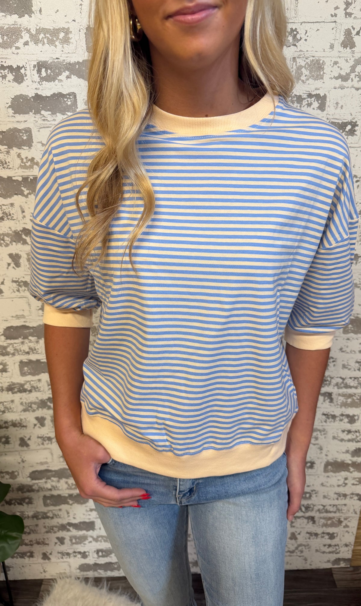 Serenity Striped Top
