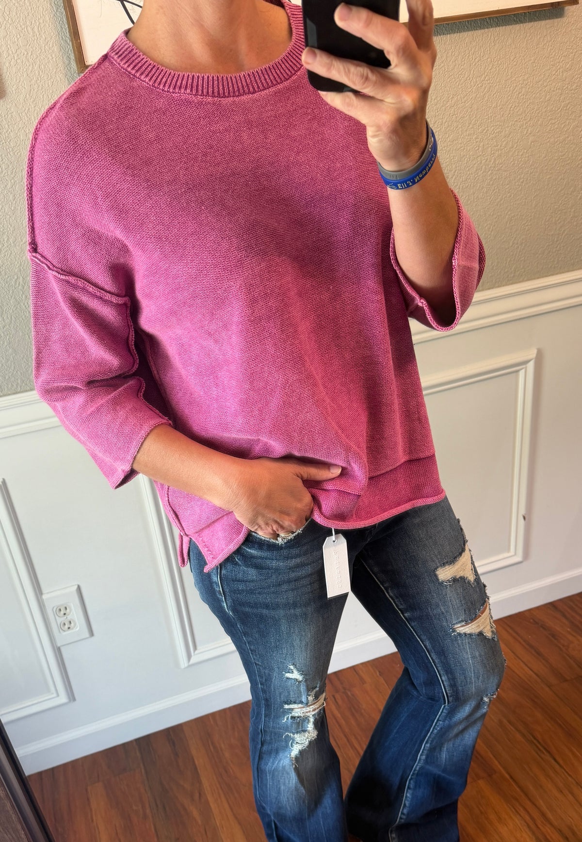 Stacci 3/4 Sleeve Sweater