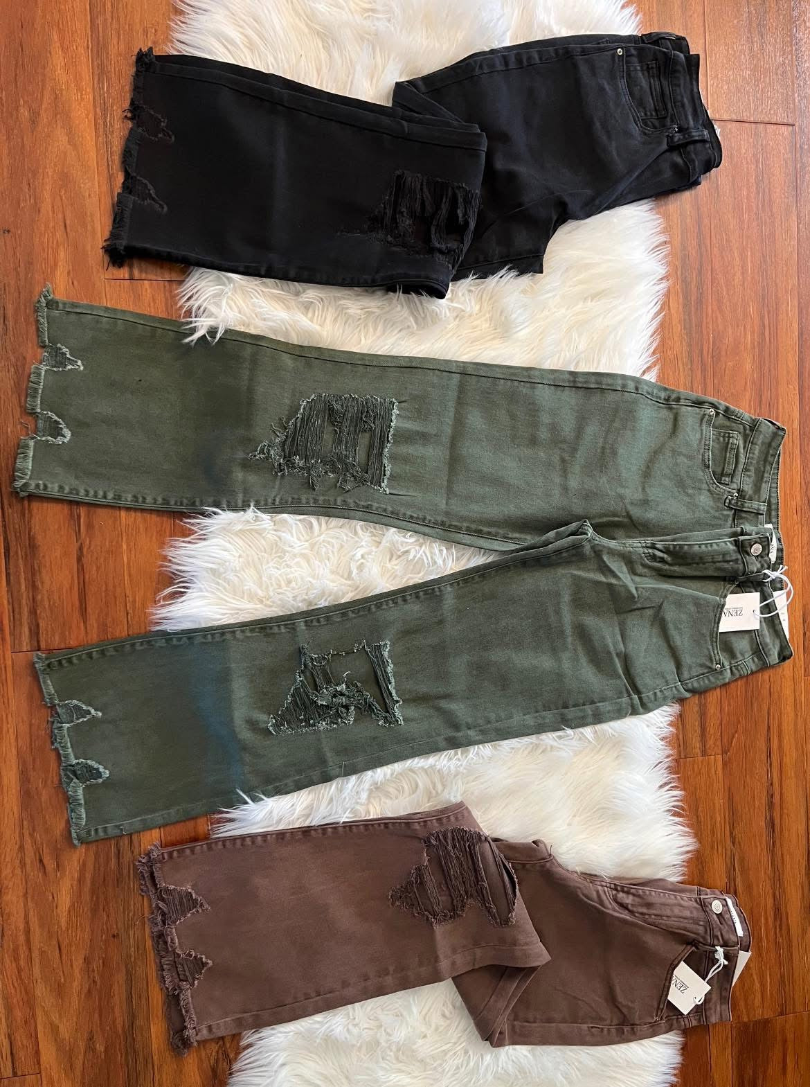 Bentley Cropped Vintage Denim