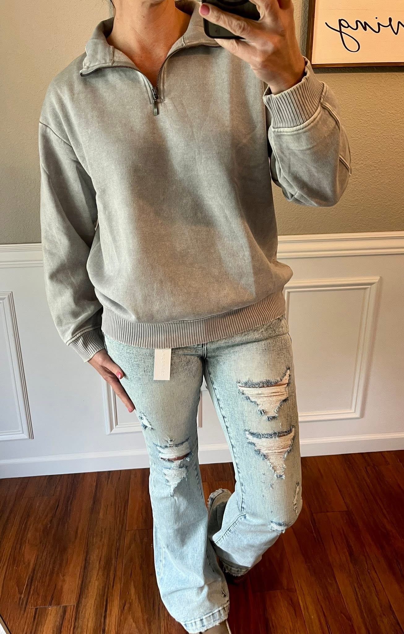 Unhinged Zip-up