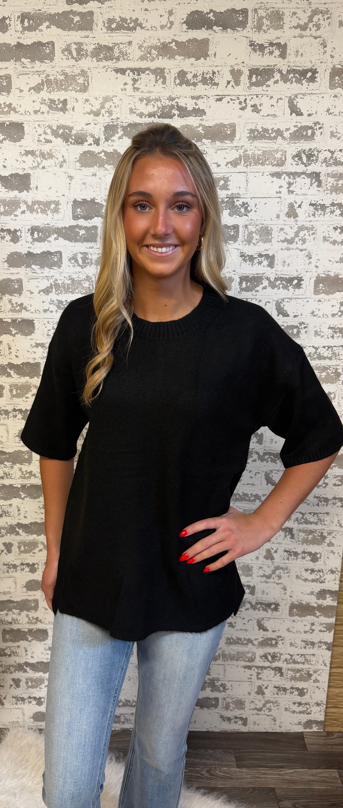 The Daily Black Sweater