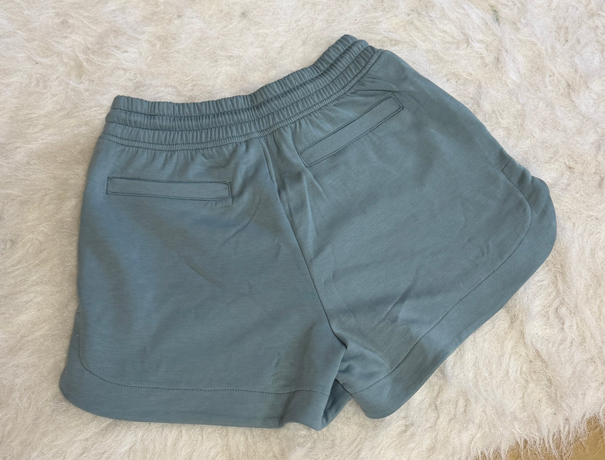 Scuba Pocket Shorts~ Blue Grey