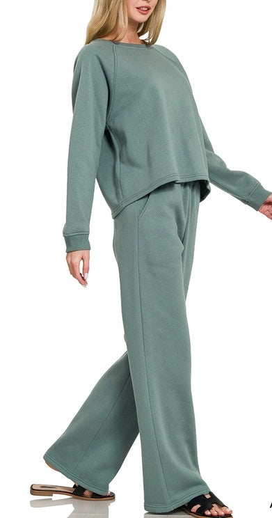 Ash Jade 2 piece Pant Set