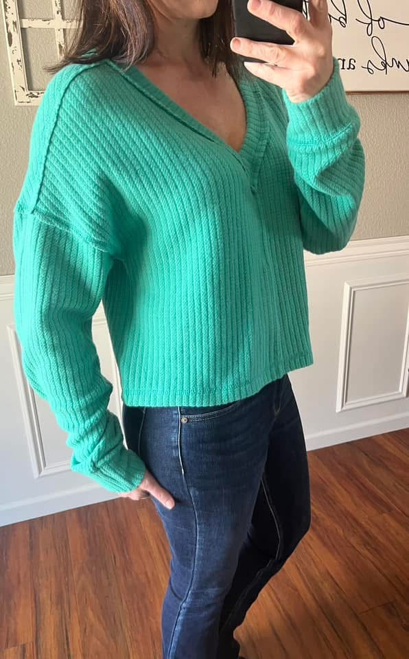 Everly V Neck Top