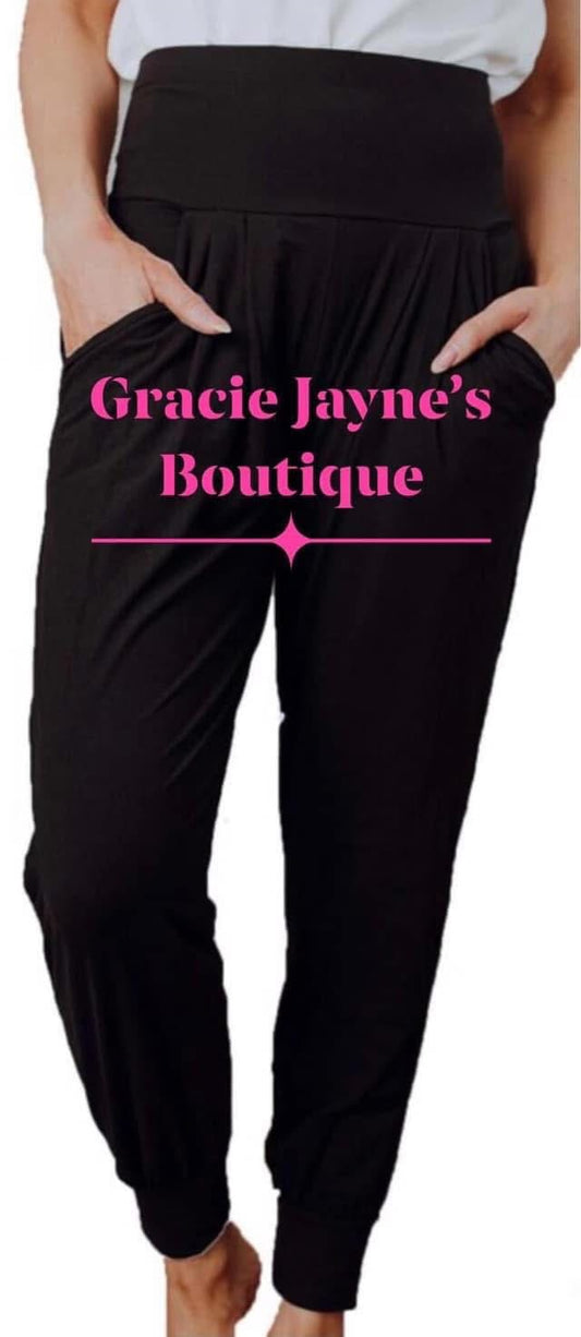 Black Joggers